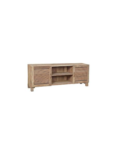 Meuble TV en vieux teck recyclé