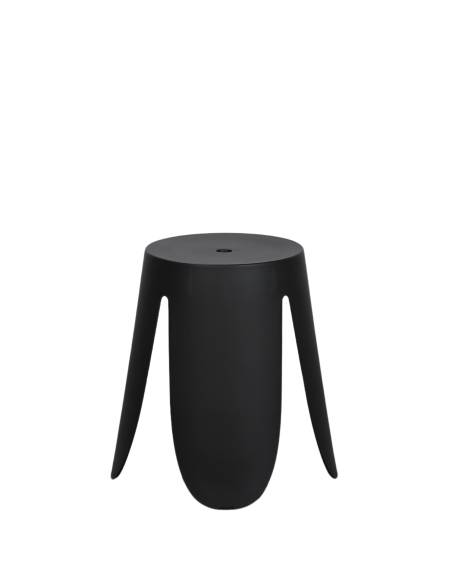 Tabouret pouf bouclette GARDENIA | La Madeleine Déco