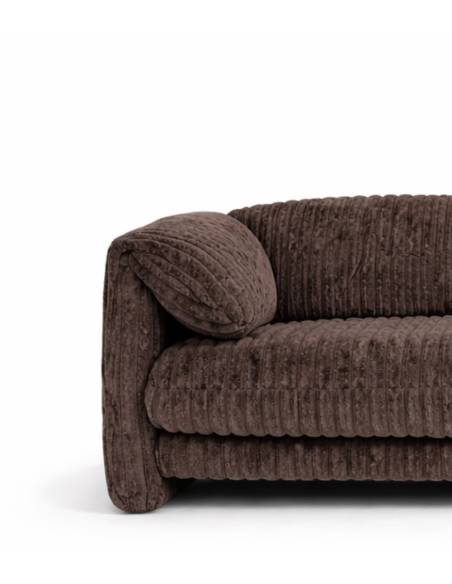 Canapé velours côtelé COLOGNE | La Madeleine Déco