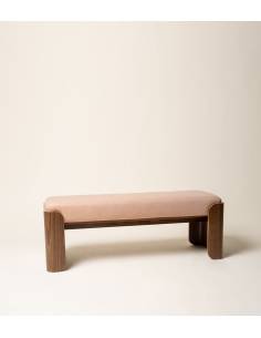 Banc bois arrondi JODIE
