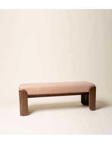 Banc bois arrondi JODIE