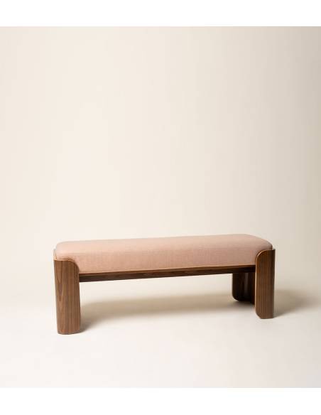 Banc bois arrondi JODIE