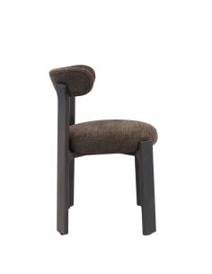 Chaise tissu marron ALBANY