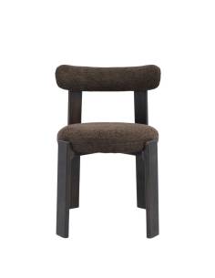 Chaise tissu marron ALBANY 2