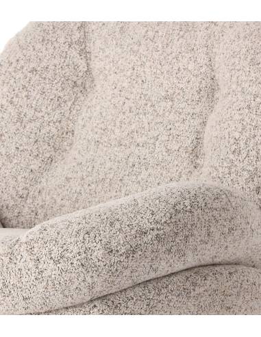 Fauteuil pivotant MEMENTO chiné | La Madeleine Déco