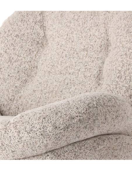 Fauteuil pivotant MEMENTO chiné | La Madeleine Déco