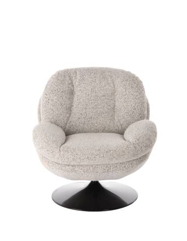 Fauteuil pivotant MEMENTO chiné | La Madeleine Déco