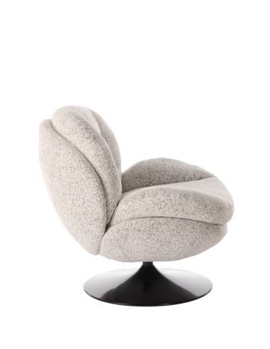 Fauteuil pivotant MEMENTO chiné | La Madeleine Déco