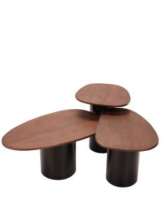 Trio de tables basses bois VEGA