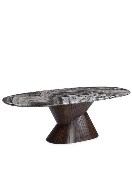 Table repas ovale marbre CASSANDRE