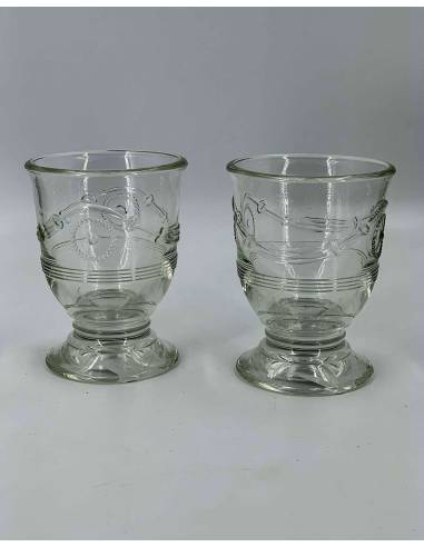 Verre forme vase d'Anduze