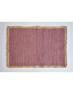 Tapis INDIRA rose 2