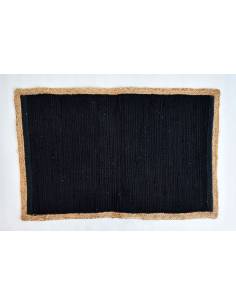 Tapis INDIRA noir 2