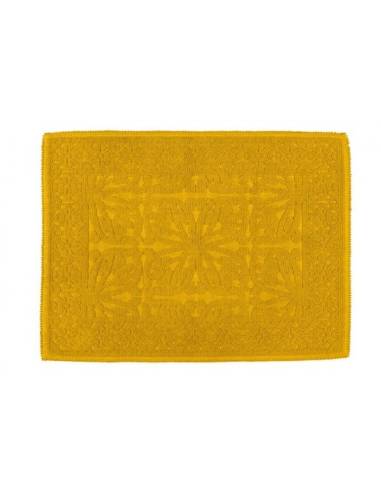 Tapis de bain éponge HAMMAM Harmony - Haomy Safran