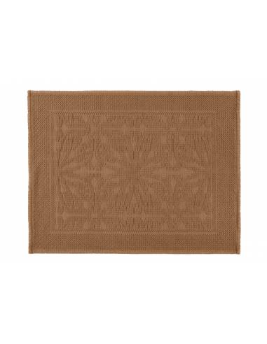 Tapis de bain éponge HAMMAM Harmony - Haomy Tabac