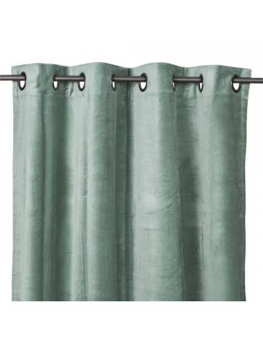 Rideaux velours DELHI Harmony - Haomy Celadon