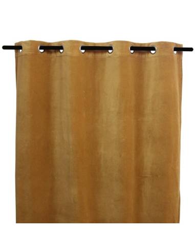 Rideaux velours DELHI Harmony - Haomy Chamois