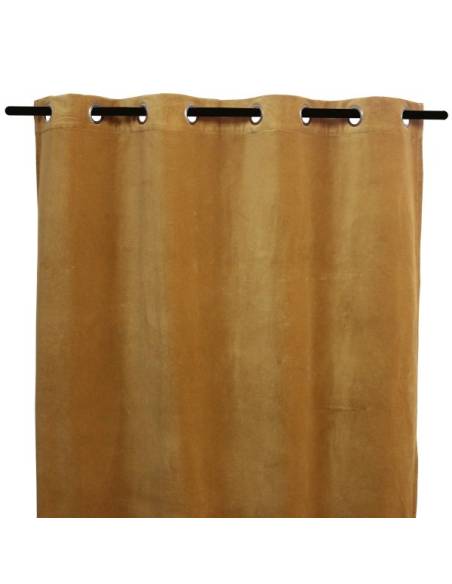 Rideaux velours DELHI Harmony - Haomy Chamois