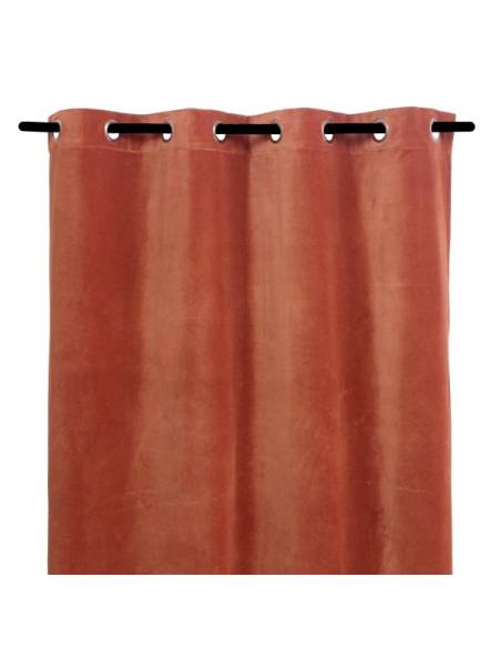 Rideaux velours DELHI Harmony - Haomy Brick