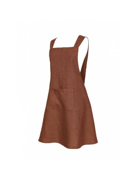 Tablier de cuisine en lin KYOTO Harmony - Haomy Brick