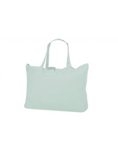 Sac de plage en lin LAVEZZI Harmony - Haomy Celadon