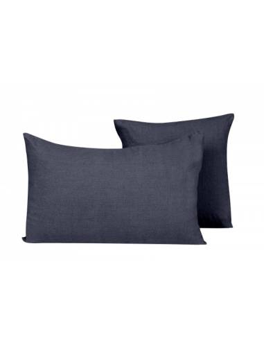 Housse de coussin en lin PROPRIANO Harmony - Haomy Béton