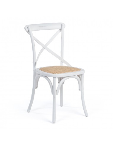 Chaise style bistrot blanc