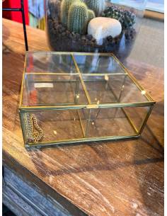 Boite à bijoux en verre