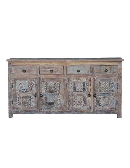 Buffet en bois sculpté BANGALORE