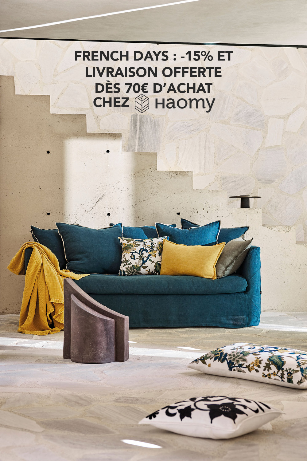 Livraison gratuite dès 70€ d'achats sur la marque Haomy