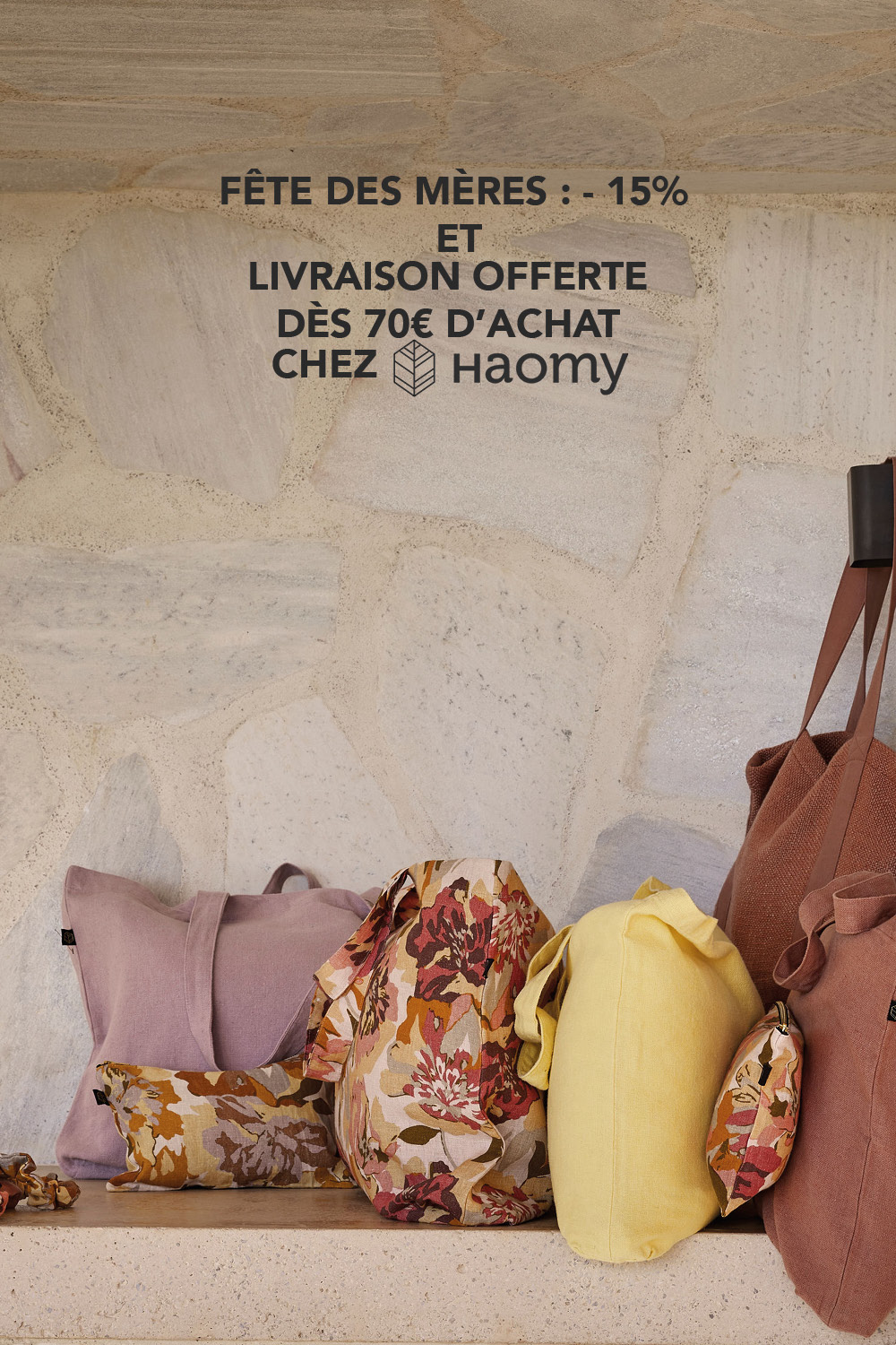 Livraison gratuite dès 70€ d'achats sur la marque Haomy
