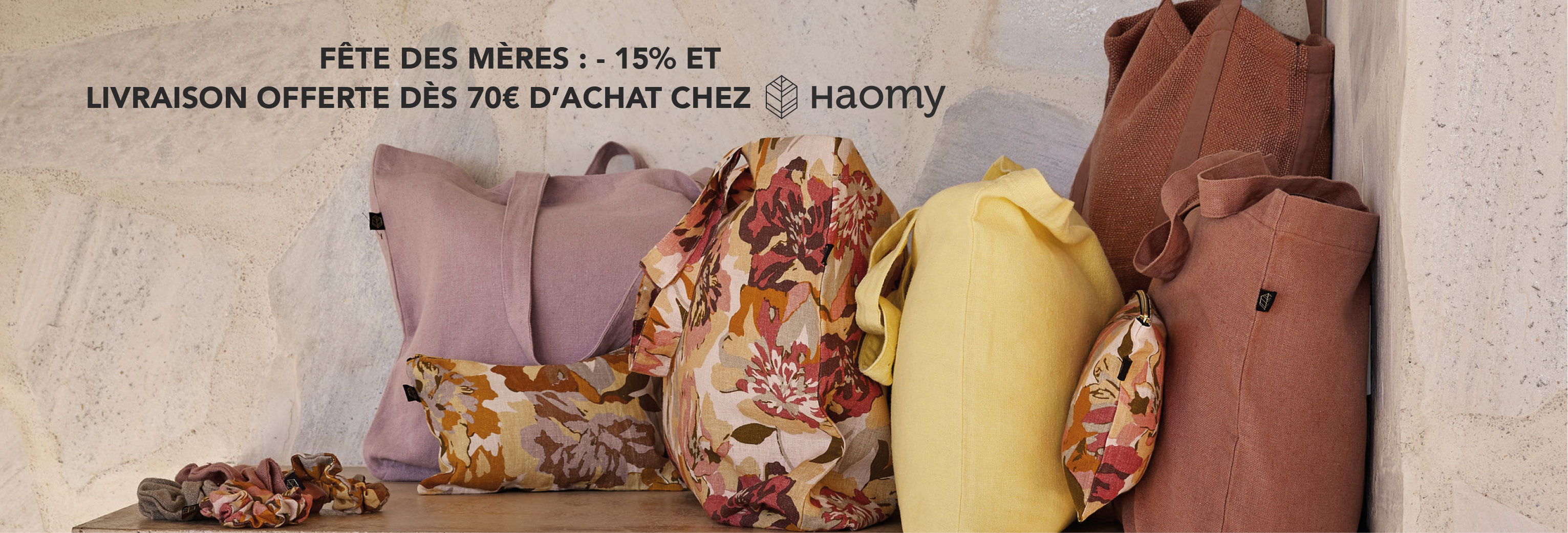 Livraison gratuite dès 70€ d'achats sur la marque Haomy